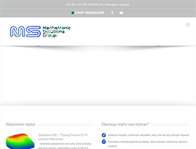 Tablet Screenshot of ms-group.pl